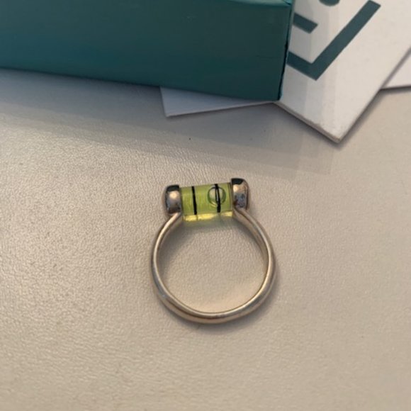 Individual Icons Functional Level Ring Silver NEW - Picture 2 of 3